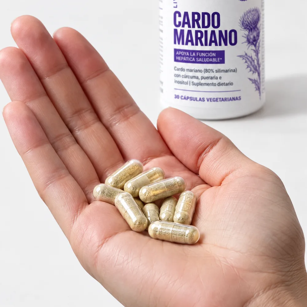 Cápsulas en la mano